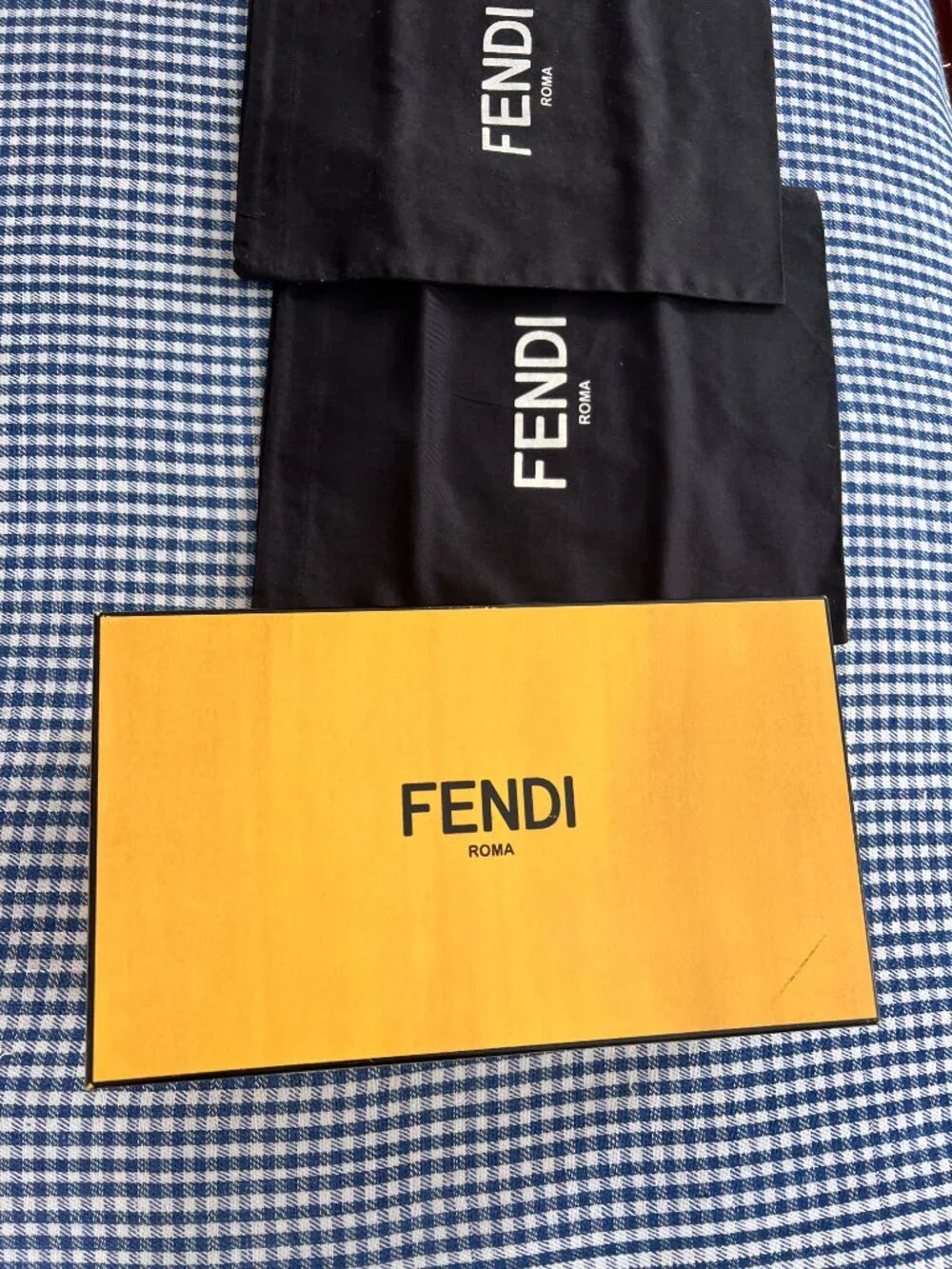 Fendi Espadrille slide size 6.5 NIB - Picture 4 of 14